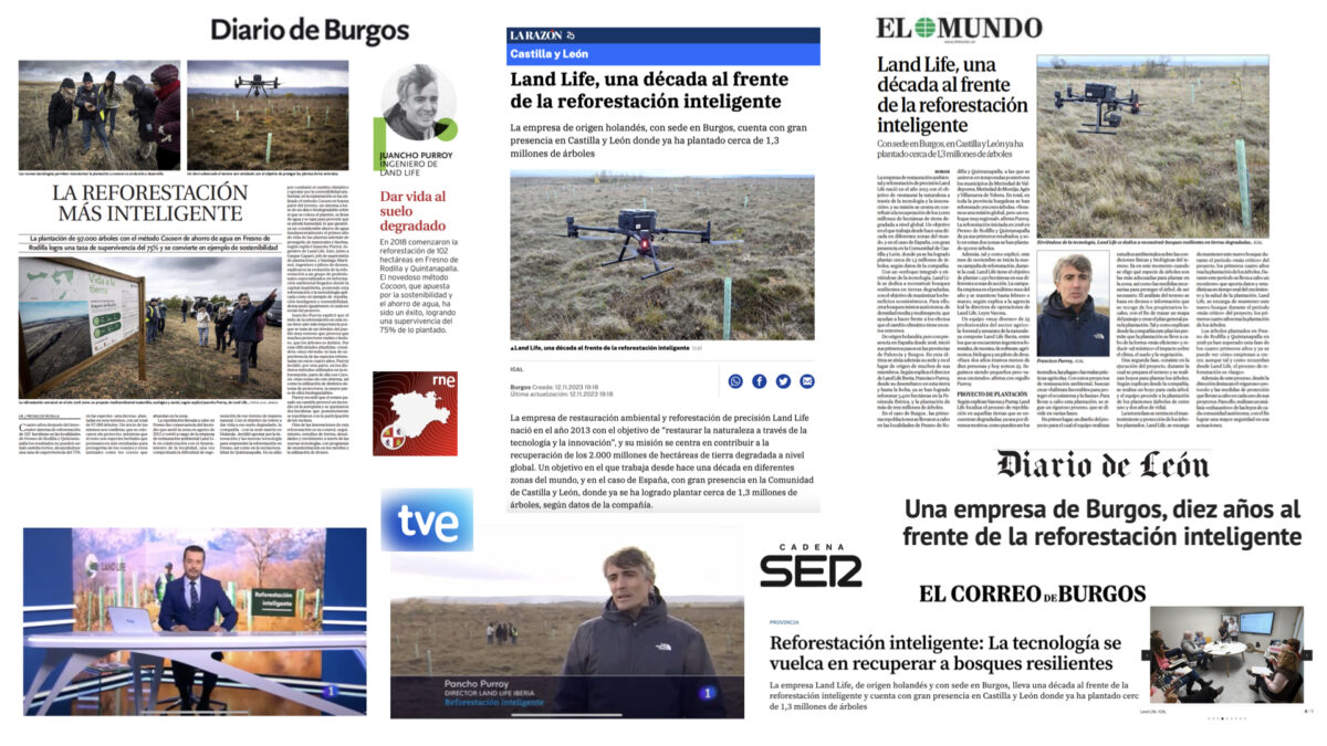 land life reforestación burgos
